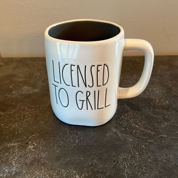 Licensed To Grill - Rae Dunn Mug - Picture 2 of 4